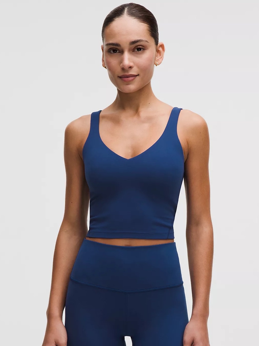 Lululemon Align Tank Top Size 2 Light Support A/B Cups Clubhouse Blue